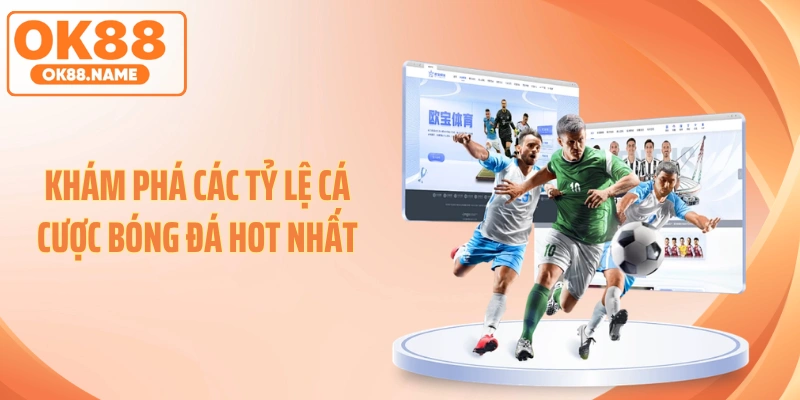 Khám phá các tỷ lệ cá cược bóng đá hot nhất